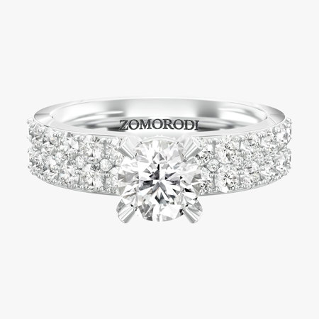 Valencia Diamond Wedding Ring